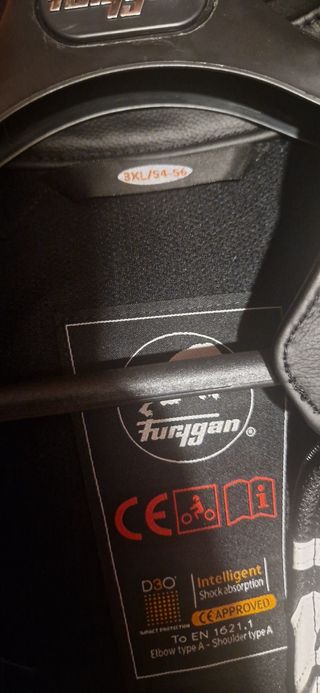 Chaqueta moto Furygan - Piel