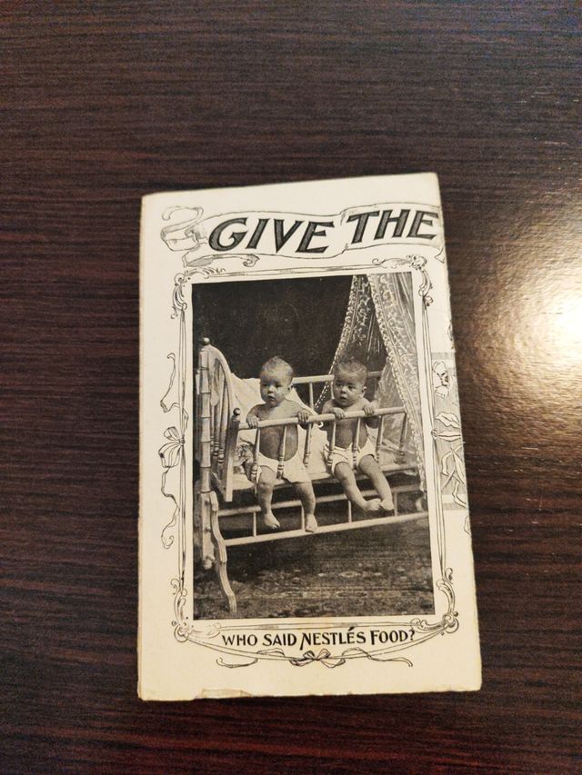 Publicidad Nestlé Bebés - Antigüedades