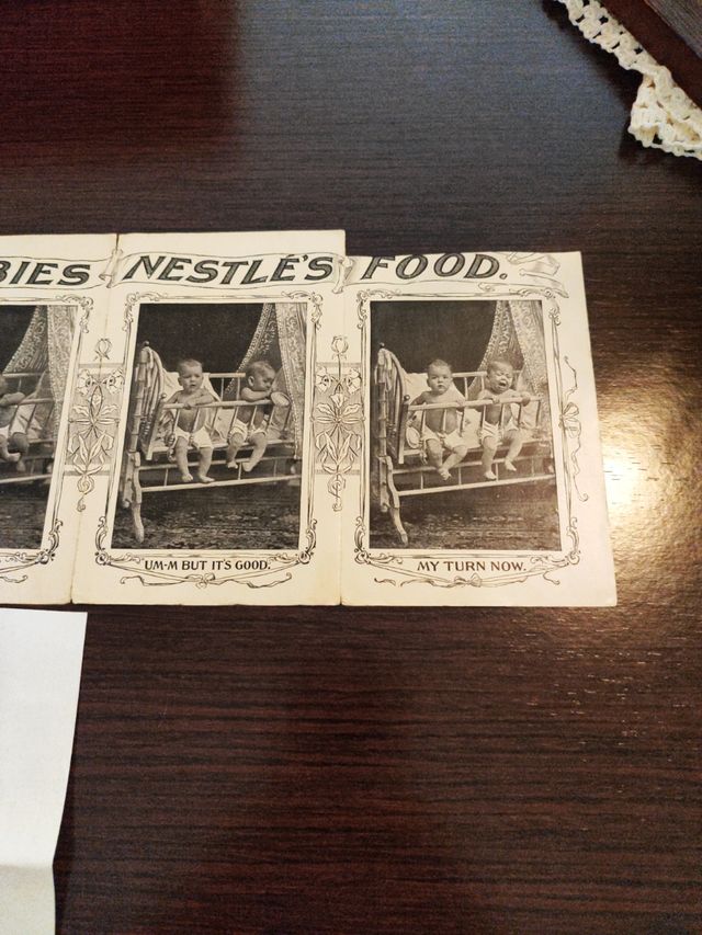 Publicidad Nestlé Bebés - Antigüedades