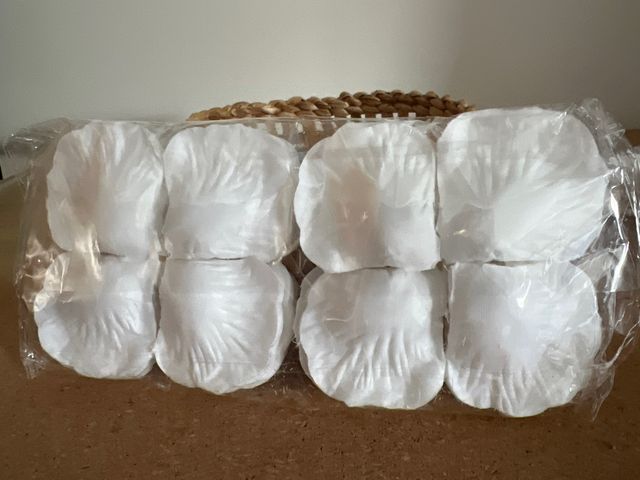 Pétalos blancos - Decoración boda