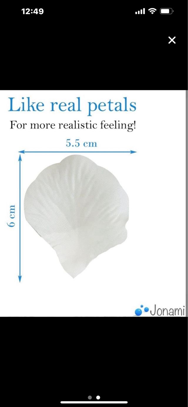 Pétalos blancos - Decoración boda