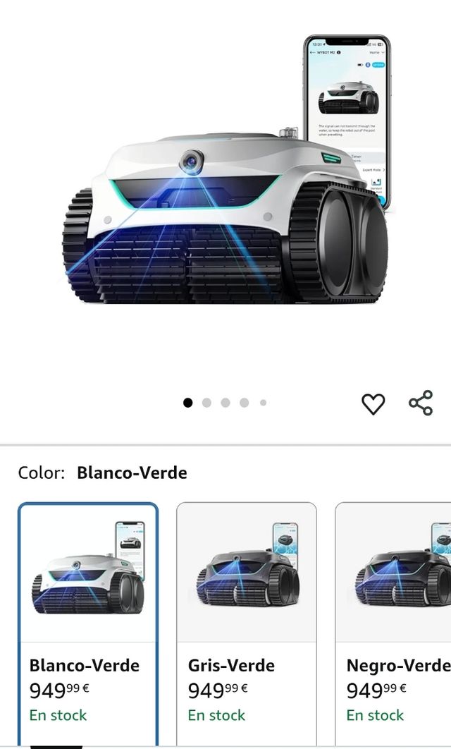 WYBOT Aspirador piscina robot