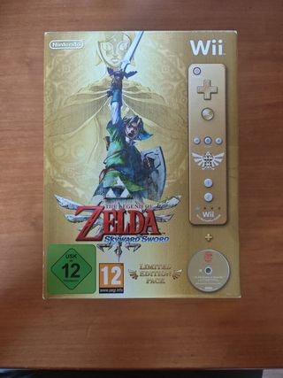 Wii Zelda Skyward Edición Limitada PRECINTADO