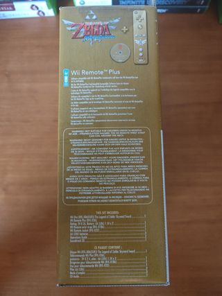 Wii Zelda Skyward Edición Limitada PRECINTADO