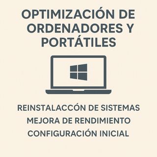Optimización y mejora de ordenadores y portátiles