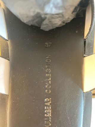 Sandalias Pull & Bear Blancas - 37