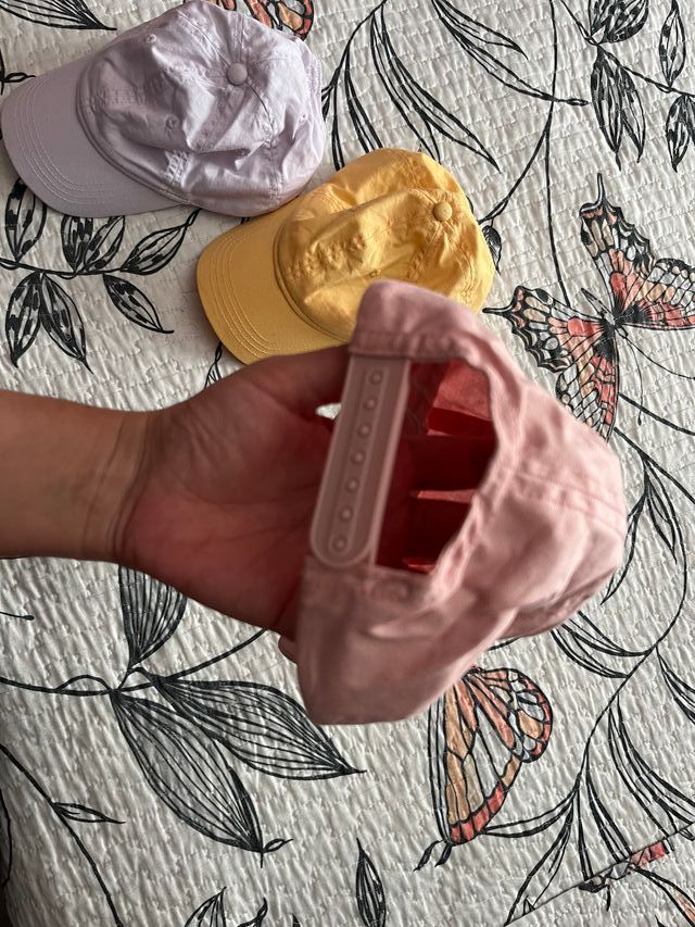 3 Gorras Algodón Niñ@ 3-6 años