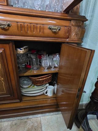Vitrina Nogal - Mueble Expositor