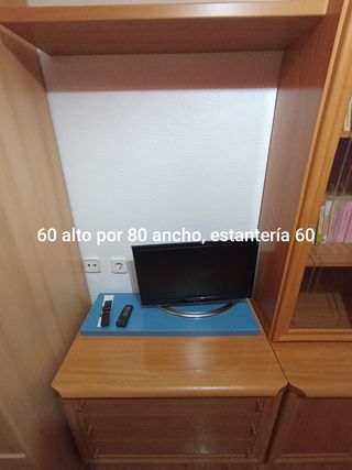 Mueble salón - Vitrina madera