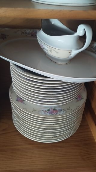 Vajilla porcelana Capeans - Beige/Blanco