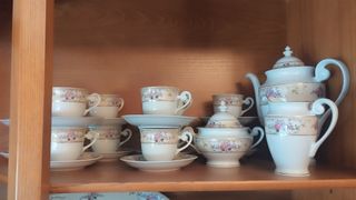 Vajilla porcelana Capeans - Beige/Blanco