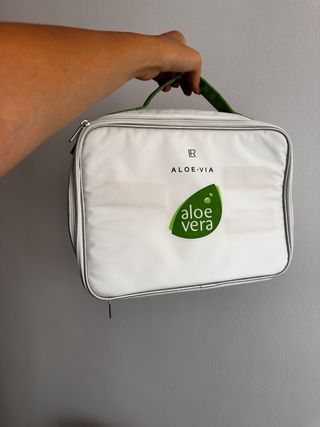 Bolso LR blanco y verde