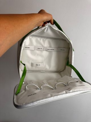 Bolso LR blanco y verde