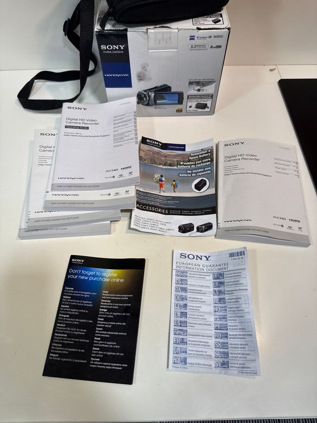 Sony HDR-CX210E cámara HD Handycam