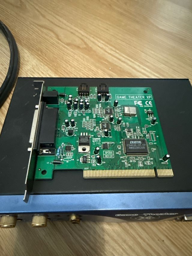 Hercules Game Theater XP - Tarjeta Sonido