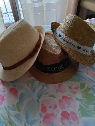 Sombreros de playa