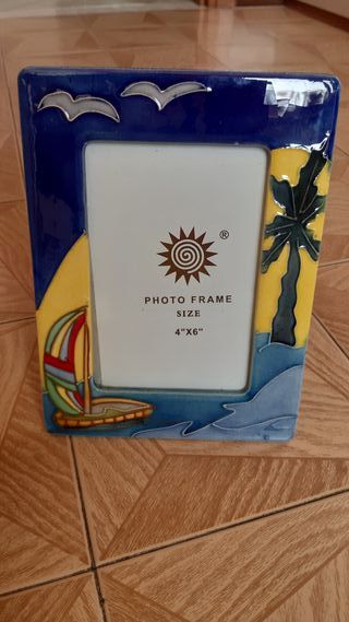 Cornice portafoto da tavolo, tema mare