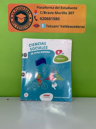 CIENCIAS SOCIALES 6 Primaria Edebe