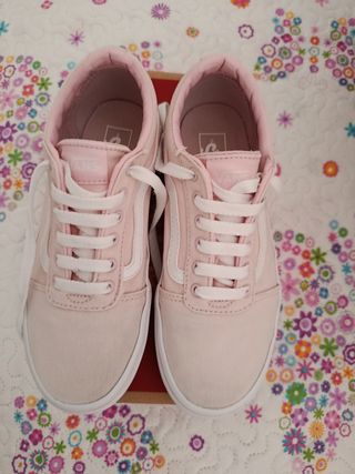 Zapatillas Vans rosa - Niño