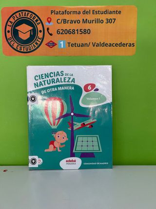 CIENCIAS DE LA NATURALEZA 6 Primaria Edebe