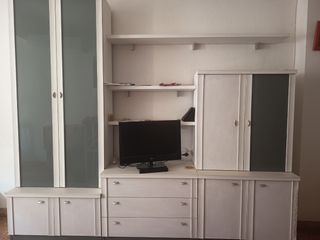 Mueble salón - blanco y gris