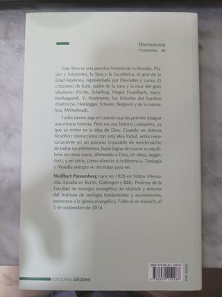 Una historia de la filosofía desde la idea de Dios