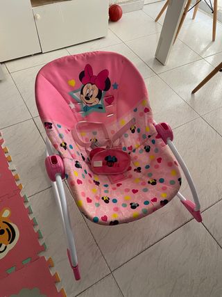 Silla mecedora Minnie bebé