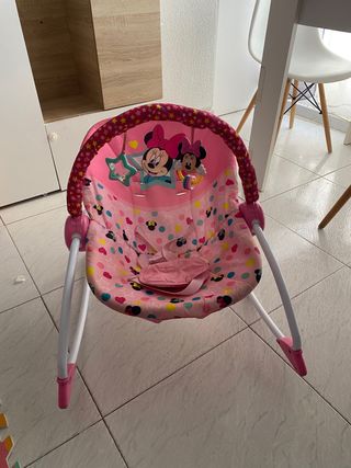 Silla mecedora Minnie bebé