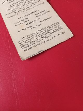 Santino Antico - Preghiera