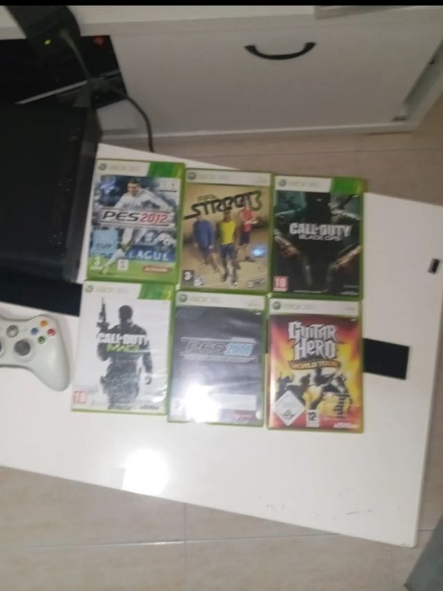 Xbox 360 + 2 mandos + Juegos