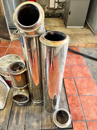 Caldera Roca L20 - Carbon/Leña