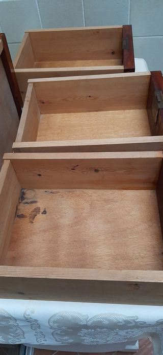 12 casse antiche in legno