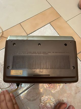Radio despertador Siemens Alpha vintage