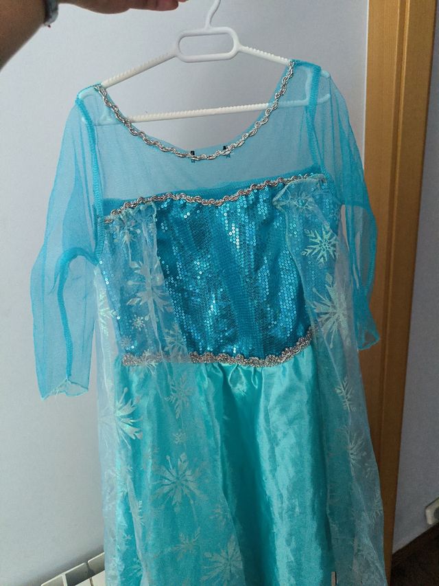 Vestido Elsa Frozen niña