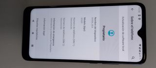 Alcatel móvil negro