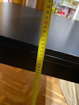 Mesa Ikea Bjursta extensible 90x90