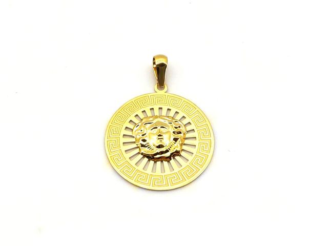 Colgante Oro 18K tipo Versace