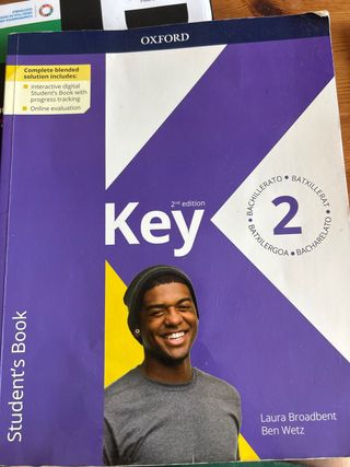 Key to Bachillerato 2. Student's Book. 2 Edition
