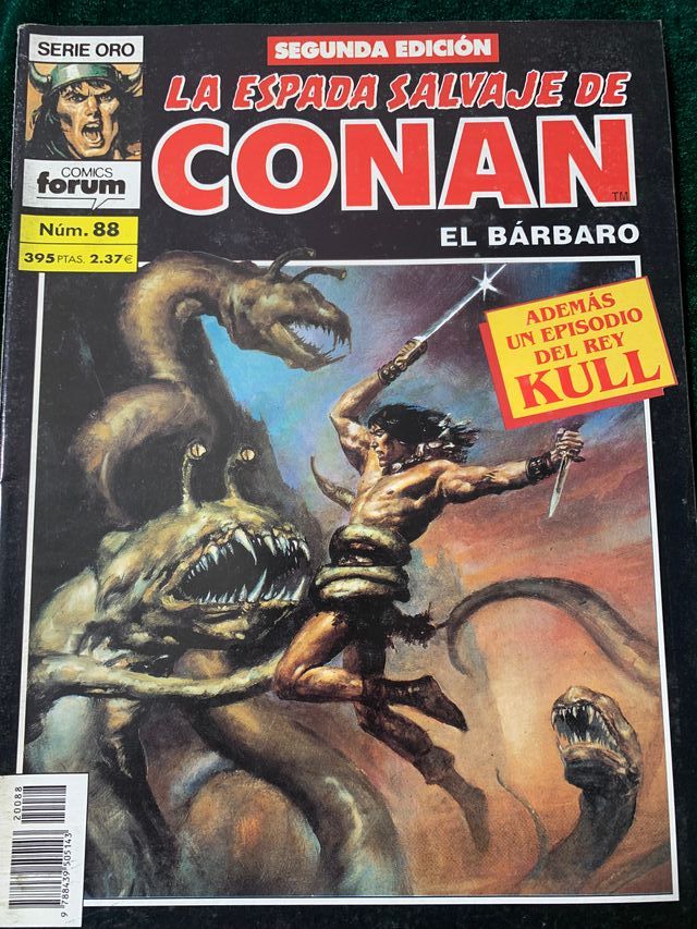 LA ESPADA SALVAJE DE CONAN  SERIE ORO