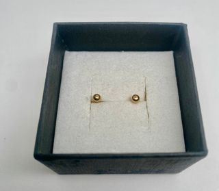 Pendientes oro 18k bebe - 0.4gr