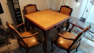 Tavolo 60x60 e 4 poltroncine 
