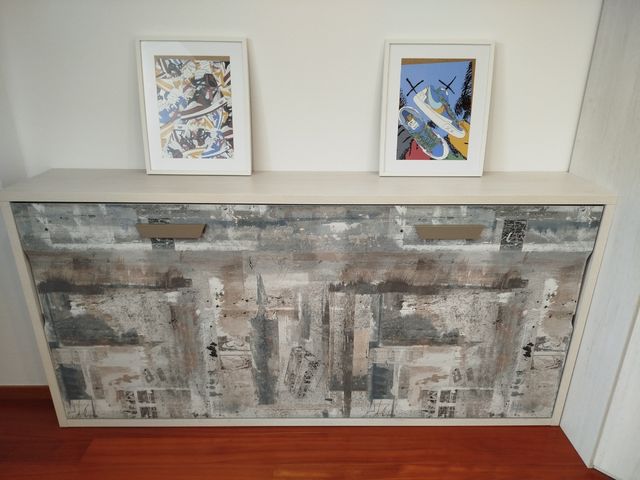 Cama abatible horizontal 2 metros