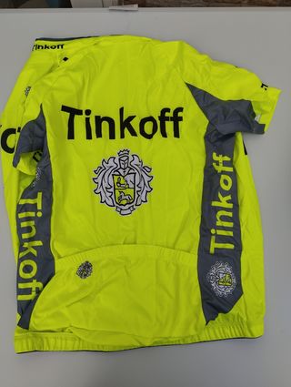 Maillot ciclismo Tinkoff niño Para niños de 8 a 10