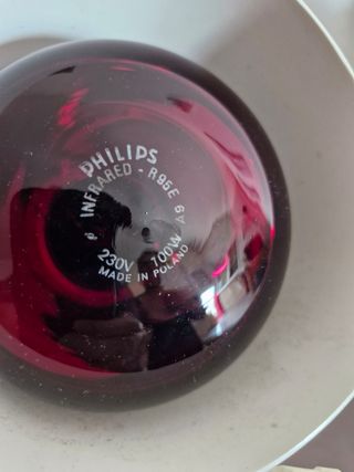 Lampada termica infrarossi vintage