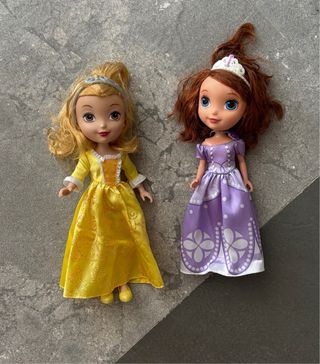 Muñecas Disney: Bella y Sofía