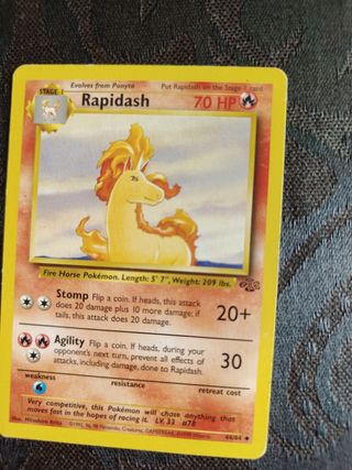 Rapidash 44/64 - Carta Pokémon