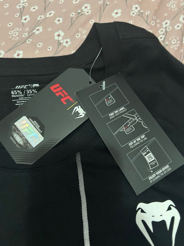 Camiseta UFC Hombre - Negra y otra blanca - XXXL