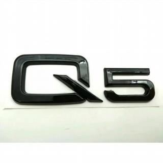 Emblema LOGO AUDI Q5 negro