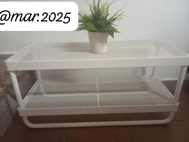 Estantería/Zapatero Ikea.