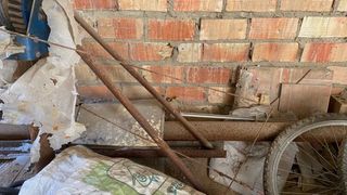 Torno Mural manual antiguo 500kg